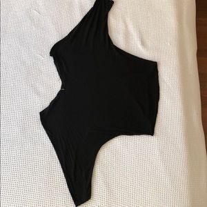 The Row Dolman sleeve black T